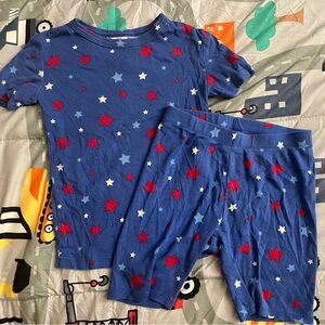 Stars pj shorts set